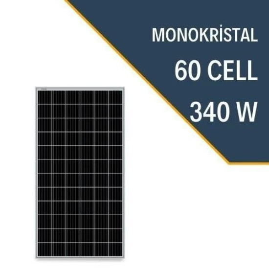 Lexron 340 Watt Monokristal Güneş Paneli