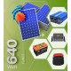 Solar Enerji Paketi 660 W - TV, Büro Buzdolabı, Uydu, Lamba ve Şarj Aletleri