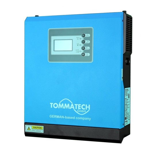 TommaTech New 3K 24V MPPT 1Faz Akıllı İnverter Çevirici İnvertör
